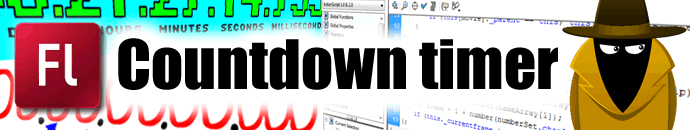 Creating a Flash countdown timer