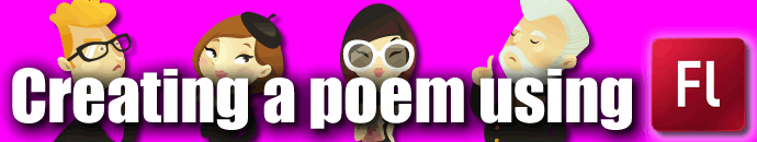 Creating a poem using Flash